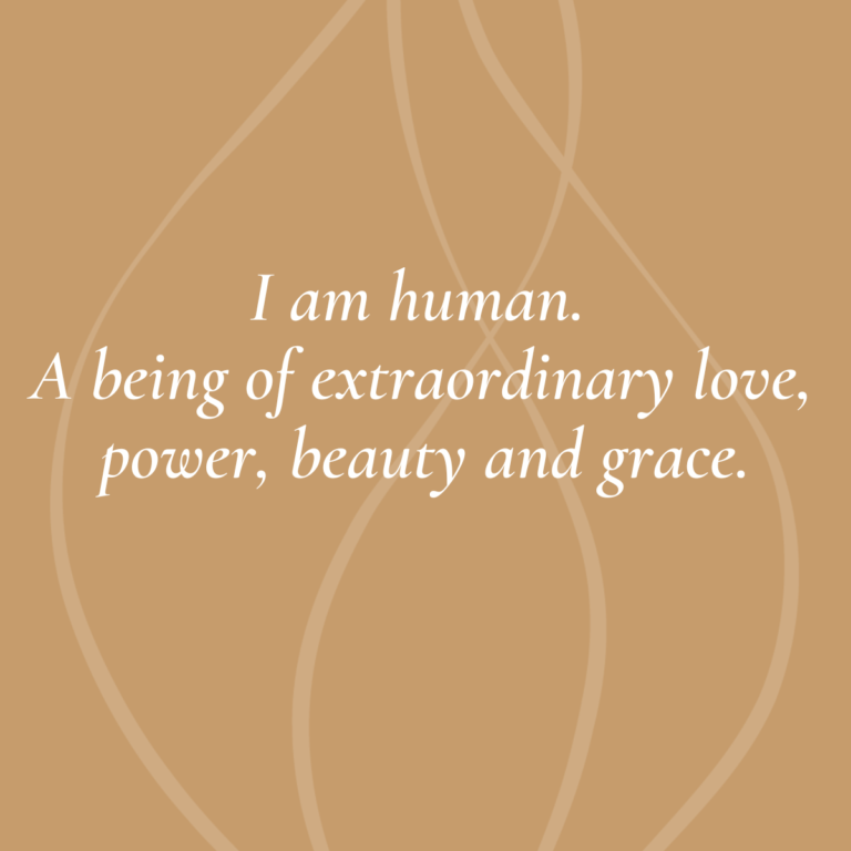 I am human